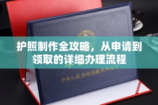 新疆护照制作全攻略，从申请到领取的详细办理流程