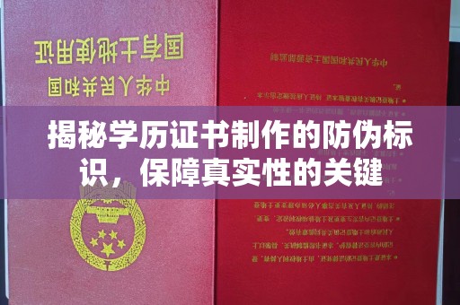 新疆揭秘学历证书制作的防伪标识，保障真实性的关键