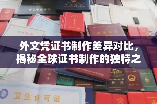 新疆外文凭证书制作差异对比，揭秘全球证书制作的独特之处
