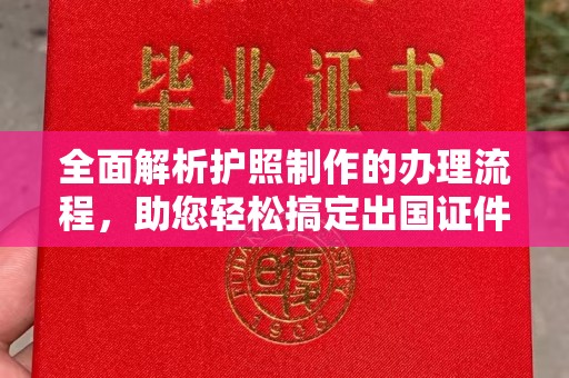 新疆全面解析护照制作的办理流程，助您轻松搞定出国证件