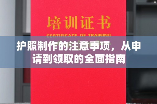 新疆护照制作的注意事项，从申请到领取的全面指南