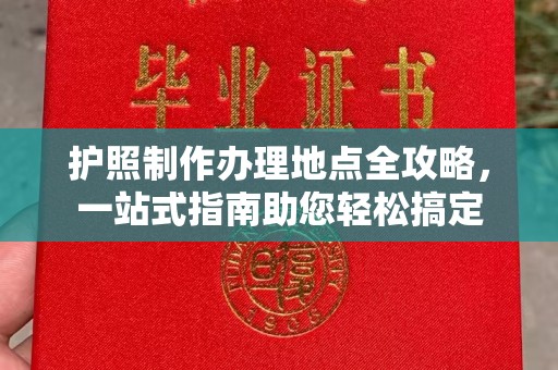 新疆护照制作办理地点全攻略，一站式指南助您轻松搞定